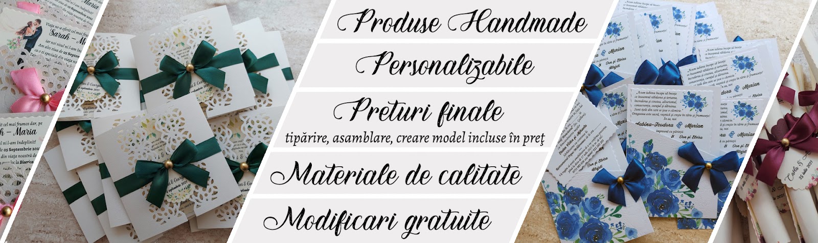 Pravalia cu invitatii - accesorii nunta si botez